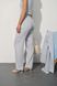 Женский муслиновый костюм-двойка цвет бетон р.S 459108 459108 фото 6