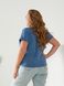 Женская футболка THINK TANK цвет джинсовый р.42/46 433682 433682 фото 4