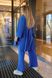 Женский костюм тройка синего цвета р.50/52 396863 396871 фото 1