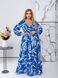 Жіноча сукня вільного крою колір блакитний 452263 452263 фото