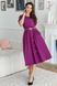 Женское платье миди фиолетового цвета р.42/44 374433 374433 фото