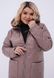Женская теплая стеганная куртка цвет мокко р.48/50 449427 449427 фото 3