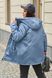 Женская демисезонная куртка из плащевки цвет джинс р.56/58 442765 442765 фото 3