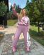 Женская ветровка с капюшоном цвет розовый р.2XL 440298 440298 фото 2