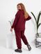 Жіночий спортивний костюм колір марсала (322715) 380072 фото 6