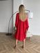 Женское платье свободного кроя цвет красный р.42/44 450364 450364 фото 4
