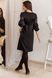 Женское платье свободного кроя с декоративными шнурками черного цвета размер 374640 374640 фото