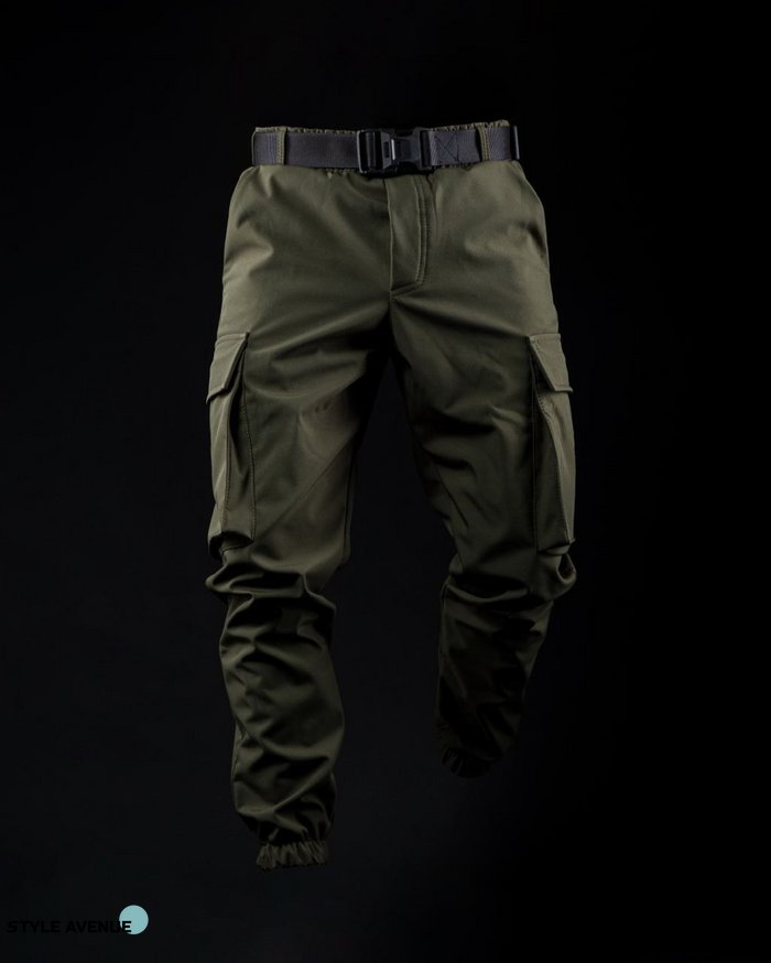 Мужские утепленные штаны Bayraktar цвет хаки р.S 445051 445051 фото