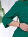 Женское платье миди из софта цвет зеленый р.50/52 454016 454016 фото 2