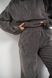 Женский теплый костюм из флиса цвет графит р.L 449054 449054 фото 6