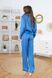 Женская пижама Армані Jesika цвет джинсовый р.M 408685 408685 фото 4