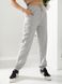 Женские спортивные брюки двухнитка светло-серого цвета р.42 406206 406206 фото