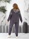 Жіночий прогулянковий костюм графітового кольору (481645) 481645 фото 4