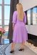Женское платье из софта цвет лавандовый р.50/52 455148 455148 фото 2