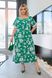 Женское свободное платье из софта цвет зеленый р.50/52 455130 455130 фото 3