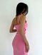 Женское приталенное платье миди цвет розовый р.42/44 455554 455555 фото 4