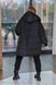 Женская теплая куртка цвет черный р.50/52 444988 444988 фото 2