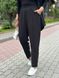 Женские классические брюки цвет черный р.50/52 453817 453817 фото