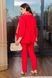 Женский костюм тройка красного цвета р.50/52 408633 408633 фото 2
