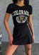 Женская футболка COLORADО цвет черный р.L 455842 455842 фото