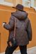 Женская теплая куртка цвет шоколад р.58/60 445180 445180 фото 2