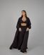 Женский пижамный костюм тройка цвет черный р.L/XL 448618 448618 фото
