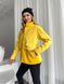 Женская теплая куртка цвет желтый р.M 450293 450293 фото 5