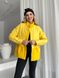 Женская теплая куртка цвет желтый р.M 450293 450293 фото 2