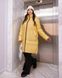 Женская удлиненная куртка цвет желтый р.M 448560 448560 фото 1