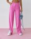Женские брюки палаццо цвет розовый р.M 437981 437981 фото