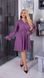 Женское платье на запах из софта цвет фиолетовый р.46/48 452552 452552 фото 1