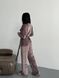 Женская пижама двойка плюш велюр цвет мокко р.46/48 452620 452620 фото 2