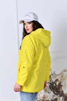 Женская куртка цвет желтый р.56/58 408552 408552 фото