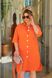 Женское платье-рубашка цвет оранж р.50/52 435827 435827 фото