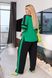 Женский костюм-двойка цвет зеленый р.50/52 453244 453244 фото 4