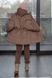 Женская курточка цвет мокко р.42/44 449523 449523 фото 1