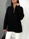 Женский свитер с молнией из жаккардовой вязки цвет черный р.42/46 441552 441552 фото