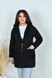 Женское пальто из кашемира цвет черный р.56/58 442811 442811 фото 1