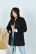Женское пальто из кашемира цвет черный р.56/58 442811 442811 фото 3