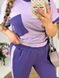Женский костюм-двойка цвет лаванда-фиолет 435434 435434 фото 2