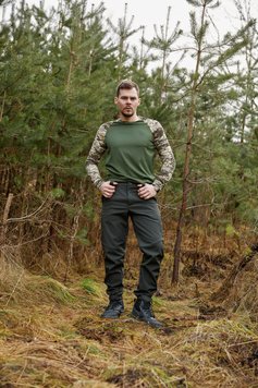 Тактичні армійські штани для полювання та риболовлі хакі 405091 405091 фото