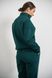 Женский теплый костюм тринитка на флисе цвет зеленый р.L 449082 449082 фото 6