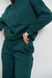 Женский теплый костюм тринитка на флисе цвет зеленый р.L 449082 449082 фото 4