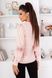 Женская блуза с рукавами с кружевом размер розового цвета р.48/50 374545 380939 фото 3