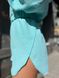 Женский костюм тройка с шортами мятного цвета р.42/44 363041 363041 фото 6