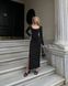 Женское платье приталенного кроя цвет черный р.42/44 449112 449112 фото