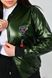 Женская куртка цвет зеленый р.48/50 453432 453432 фото 5