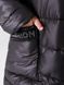 Женская куртка-пальто из плащевки цвет черный р.48/50 448424 448424 фото 3