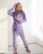 Женская пижама велюр-плюш цвет сирень р.42/44 447389 447389 фото