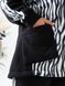 Жіночий теплий костюм колір зебра-чорний р.48/50 445186 445186 фото 5
